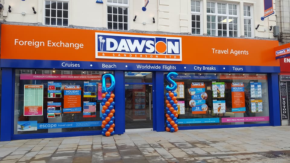 Dawson & Sanderson Travel Agent Newcastle upon Tyne